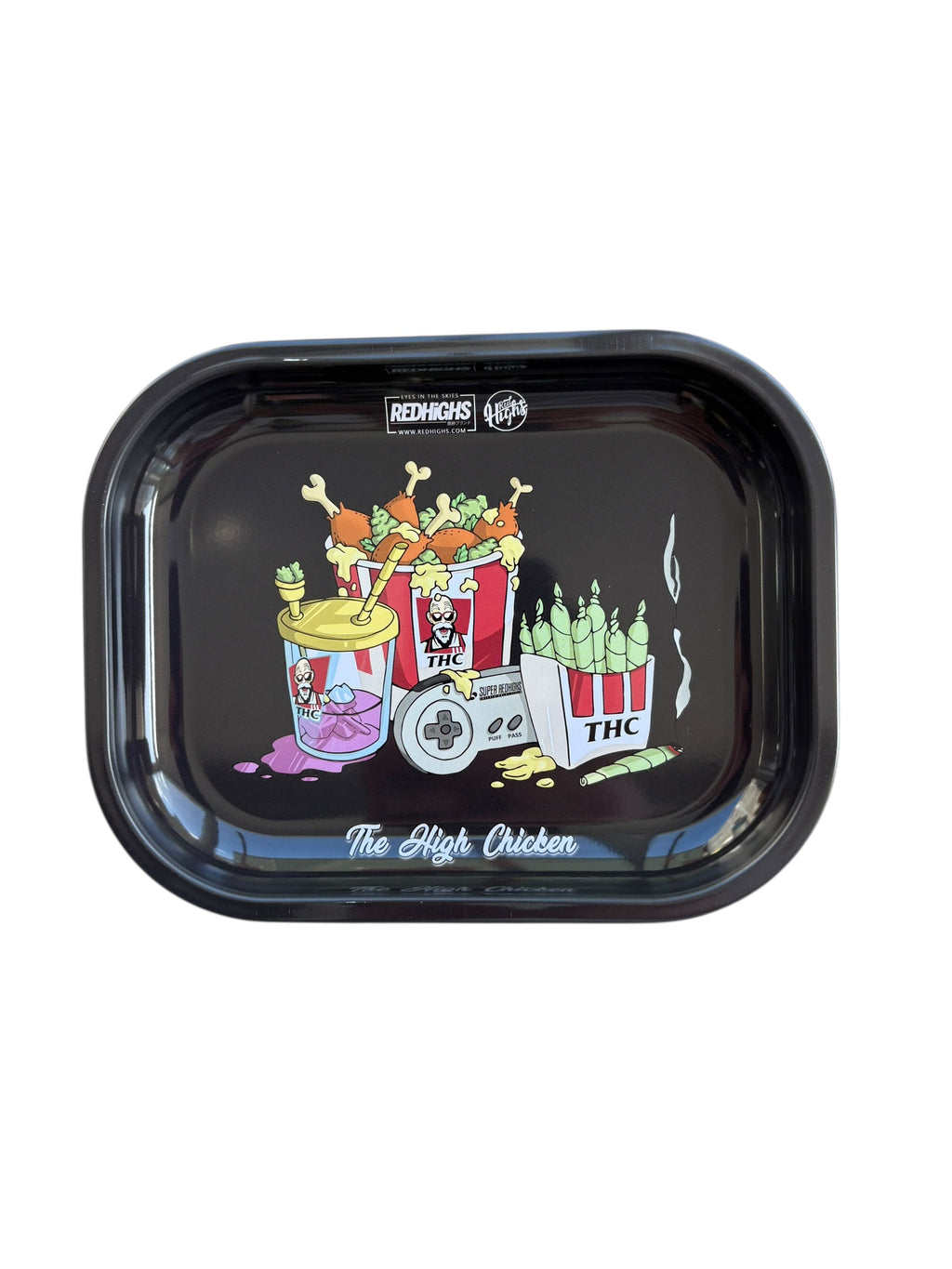 ‘THC’ Rolling Tray (Small)